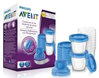 Set de 10 Vasos para Leche Materna