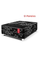 Cama Paraíso Super Star 1.5 plz negro