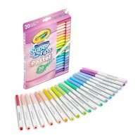Plumones Lettering Crayola Super Tips Pastel x 20 unds