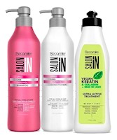 Salon In Liss Control Shampoo/acondicionador Y Keratin Deep