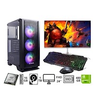 Computadora PC Intel Core i7 16GB 1TB+480GB 24" CCS100068