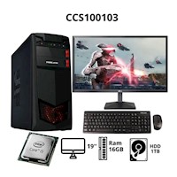 Computadora PC Intel Core i5 16GB 1TB 19" CCS100103