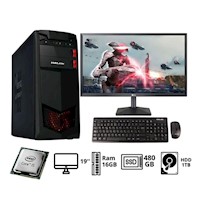 Computadora PC Intel Core i5 16GB 1TB+480GB 19" CCS100104