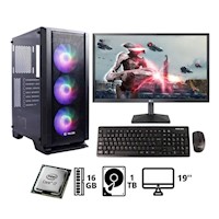 Computadora PC Intel Core i7 16GB 1TB 19" CCS100128