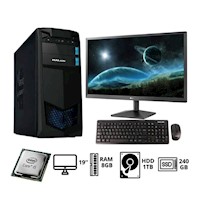 Computadora PC Intel Core i5 8GB 1TB+240GB 19" CCS100400