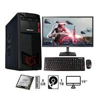 Computadora PC Intel Core i7 8GB 1TB 19" CCS100787