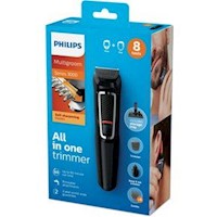 Set de 8 Recortadores Philips Multigroom para barba y cabello MG3731