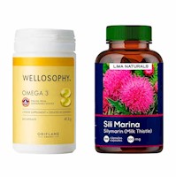 Omega 3 + Silimarina Cápsulas Lima Naturals