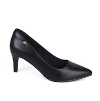 ZAPATO MUJER STHEF VESTIR NEGRO 7905