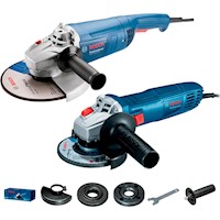 Combo Amoladora Bosch GWS 2200-230 + GWS 700