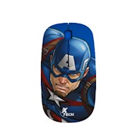 MOUSE INALAMBRICO MARVEL CAPITAN AMERICA XTECH XTM-M340CA