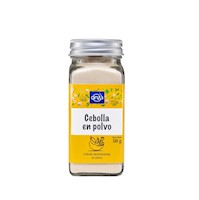 Cebolla Deshidratada en Polvo Onza Pote de Vidrio50g