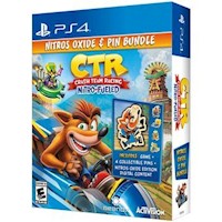 Crash Team Racing Nitro Oxide + Pin Bundle Doble Version PS4/PS5