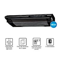 Campana Extractora 90cm Indurama CEI-902NE