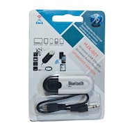 Receptor Bluetooth Dual Plug y Usb Para Autos / parlantes HJX-001