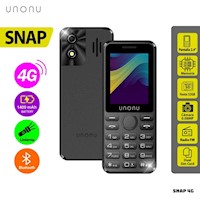 CELULAR BASICO UNONU SNAP 4G DUAL SIM - NEGRO