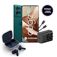 CELULAR DESBLOQUEADO MOTOROLA MOTO EDGE 50  XT2407-2  6.67" 512GB 12GB RAM VERDE JASPE