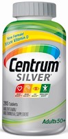 Multivitaminas Centrum Silver 50+ Adultos x 285 Tabletas