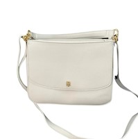 Cartera con solapa y asa superior Tommy Hilfiger Yvette II - Blanco