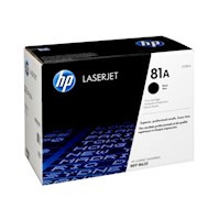 TONER HP CF281A (81A) NEGRO 10.5K PAG