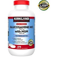 Glucosamina con MSM 1500 mg Kirkland Signature 375 tabletas