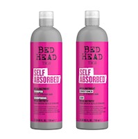 Set Duo Shampoo 750 ml y Acondicionador 750 ml TIGI Self Absorbed