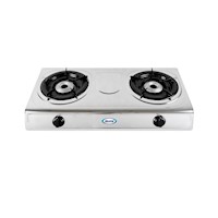 Cocina de Mesa a Gas Ilumi CG-2000 2H Acero INOX