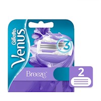 Gillette Venus Breeze Cartuchos para Afeitar 2 unidades