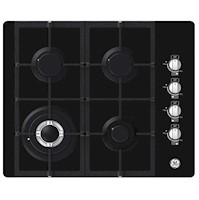 Cocina General Electric CGG6025V1 Empotrable a Gas Vidrio Negro