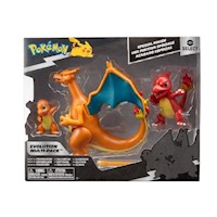 FIGURAS DE POKEMON PACK EVOLUTIVO CHARMANDER