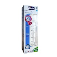 Biberon De Vidrio Con Tetina Silicona Chicco 240 Ml