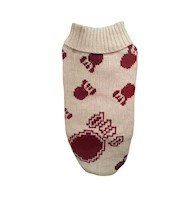 Chompa lana hipoalergénica perros y gatos talla 3 beige