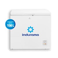 Congeladora Indurama 198L CI-220BL Blanco.