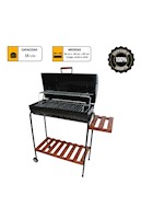 Parrilla Cilíndrica Mr Grill con Tapa Deluxe