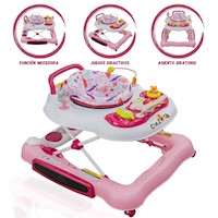 Andador Infanti »5 EN 1» PINK