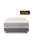 Cama El Cisne americana Element king + 3 almohadas viscoelastica + protector