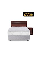 Juego de dormitorio El Cisne daguvas 1.5 plazas + 1 almohada f600 + protector