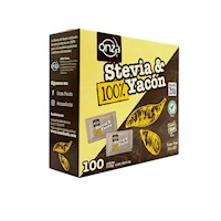 Stevia & Yacón Onza Caja 100 Sobres