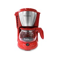 Cafetera Finezza CK-674F-R 0.6 litros diseño compacto color rojo