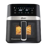 Freidora de Aire Digital con Oster  4L con 10 Programas Automáticos, CKSTAF40WDDF