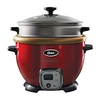Olla Arrocera 2,2 L Sofrito Bioceramica Oster CKSTRC7130R ROJO