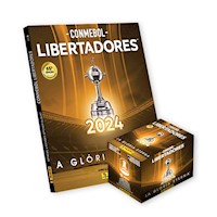 Copa Libertadores 2024, 1 álbum tapa dura + 1 cajita