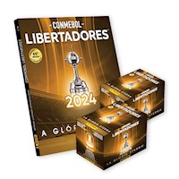 Copa Libertadores 2024, 1 álbum tapa dura + 2 cajitas