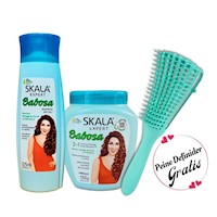 Shampoo-Mascarilla Babosa Skala Antifrizz + Cepillo Definidor Gratis