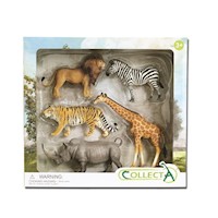 Set Collecta Animales Salvajes 5 piezas (modelo 1)