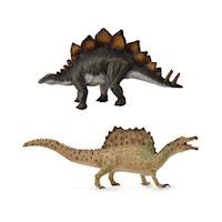 Set Collecta Dinosaurios Spinosaurio y Estegosaurio