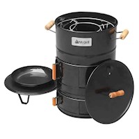 Cilindro de Acero Mr Grill CM007 Negro