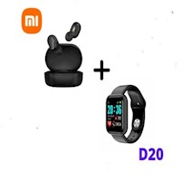 Audifono Xiaomi Essential - NEGRO + Smart Watch D20 - NEGRO