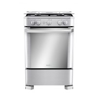 Cocina de Pie a Gas Mabe 4 Hornillas 60 cm CMP6030FX1 Inoxidable