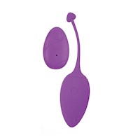 Vibrador Sweety Teaser Violeta Recargable USB 10 modos Control Remoto